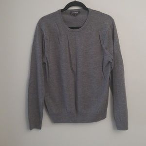 Express grey womens sweater size XL